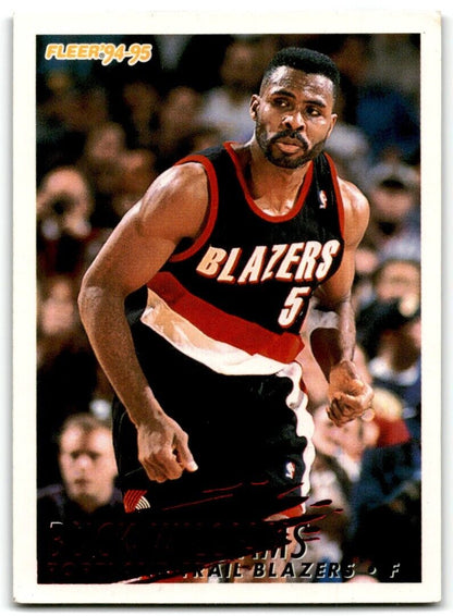 1994-95 Fleer Buck Williams Portland Trail Blazers #196