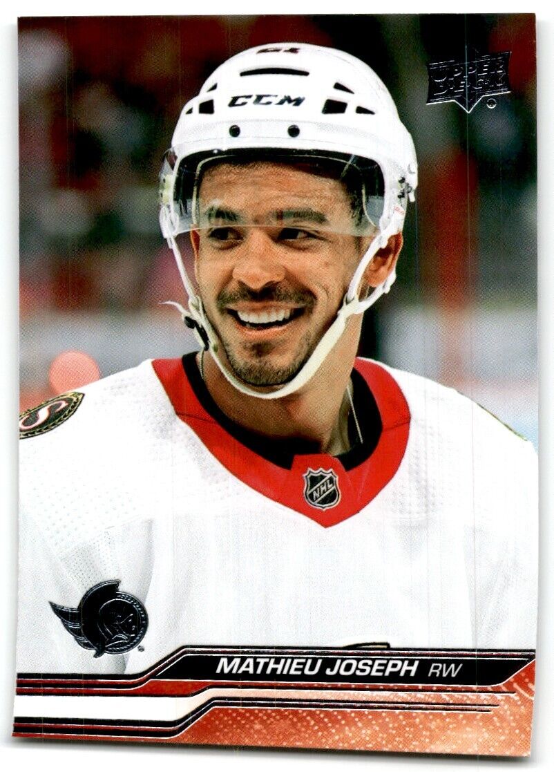 2023-24 Upper Deck Mathieu Joseph Ottawa Senators #129