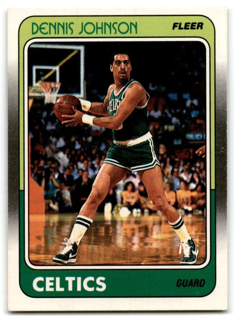 1988-89 Fleer Dennis Johnson Boston Celtics #10