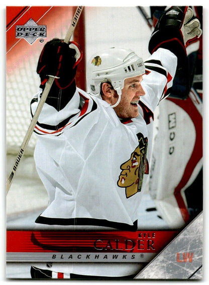 2005-06 Upper Deck Kyle Calder Chicago Blackhawks #40