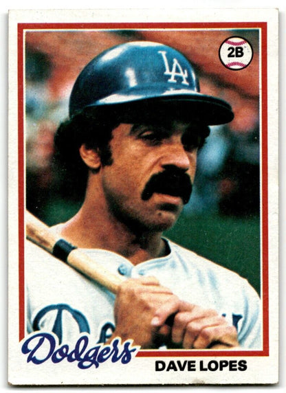 1978 Topps Dave Lopes Los Angeles Dodgers #440