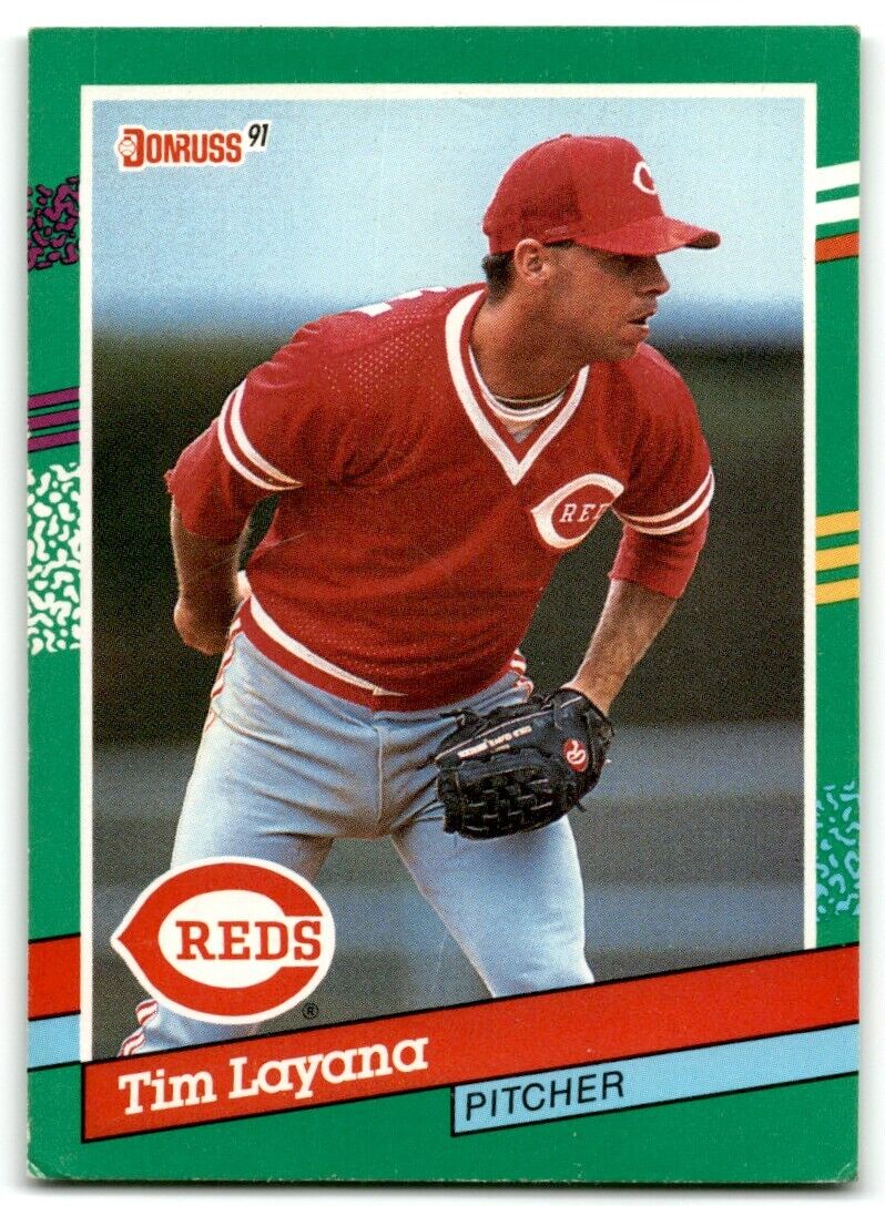 1991 Donruss Tim Layana Cincinnati Reds #516