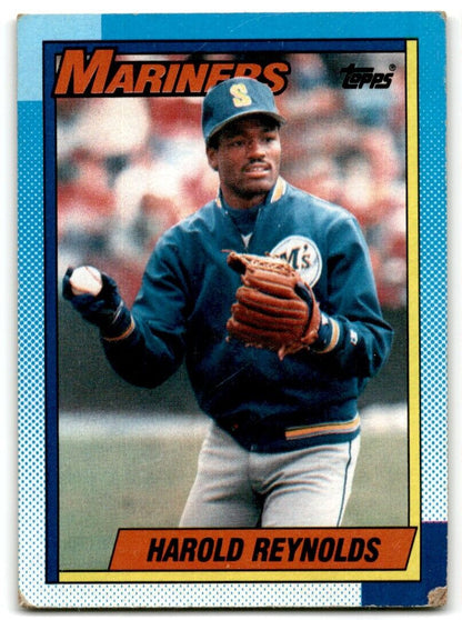 1990 Topps Harold Reynolds Seattle Mariners #161