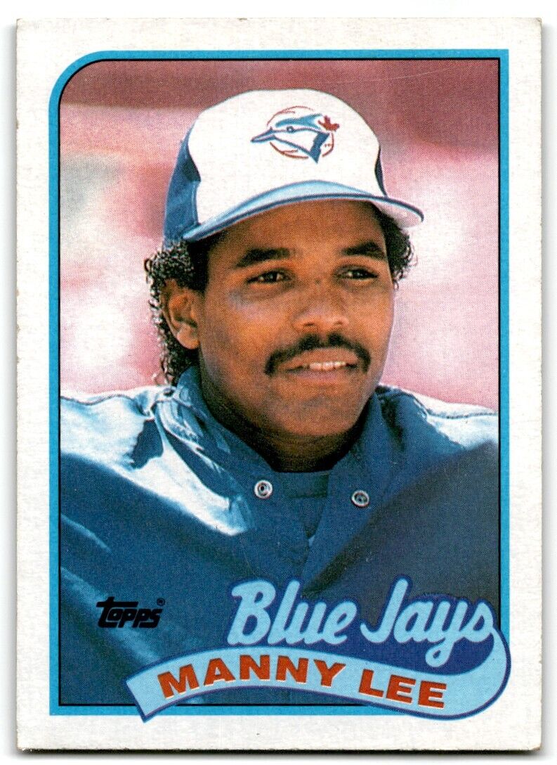 1989 Topps Manny Lee Toronto Blue Jays #371