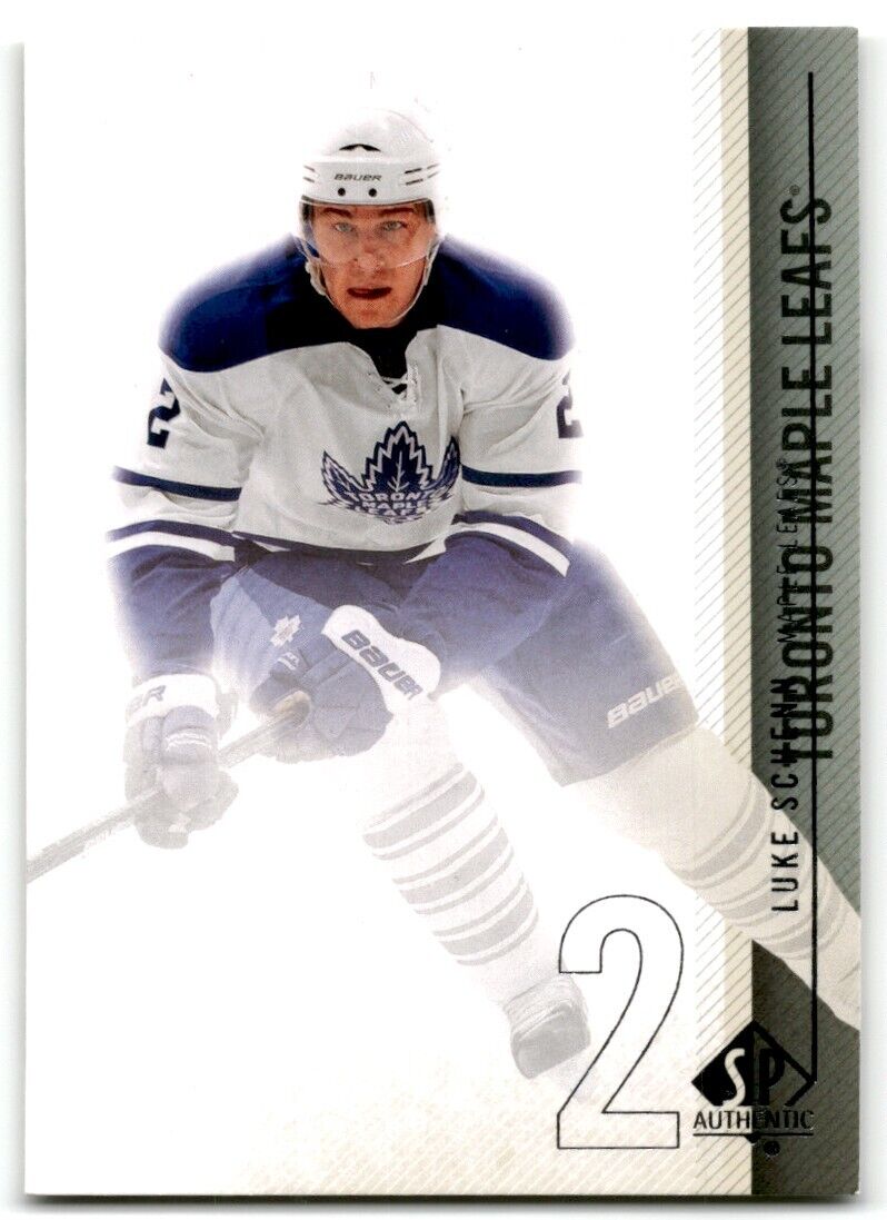 2010-11 SP Authentic Luke Schenn Toronto Maple Leafs #85