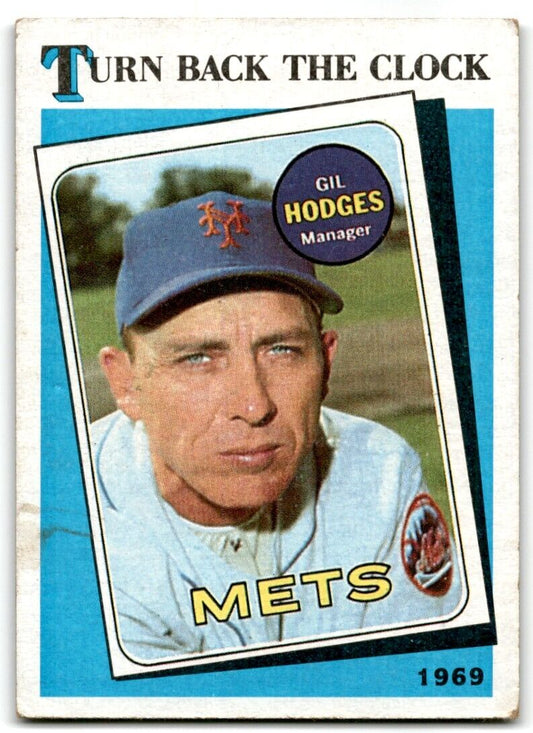 1989 Topps Gil Hodges New York Mets #664