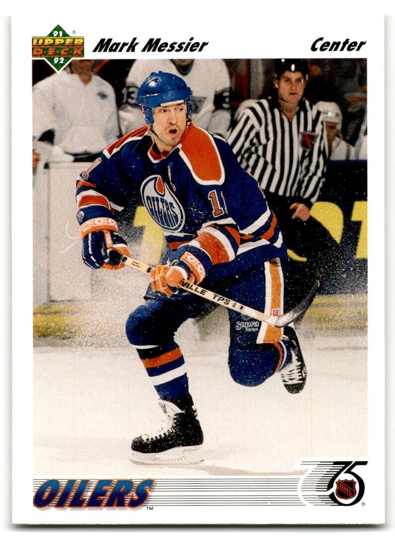 1991-92 Upper Deck Mark Messier Edmonton Oilers #246