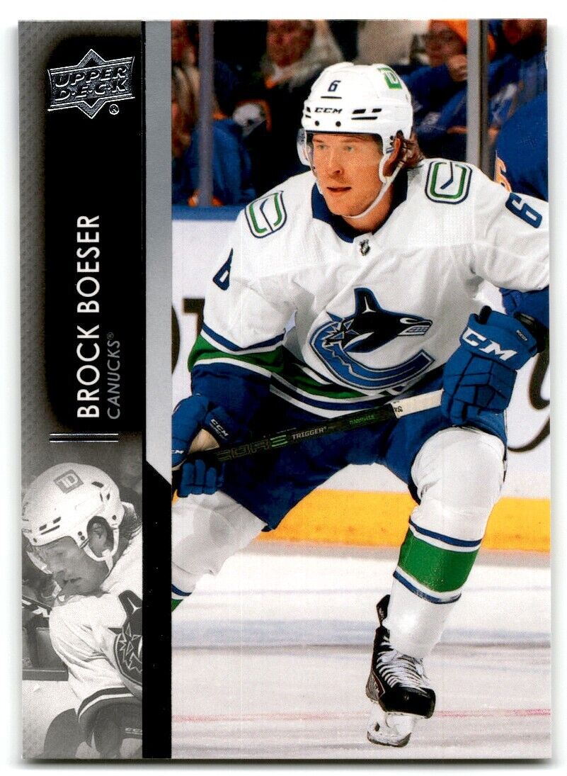 2021-22 Upper Deck Brock Boeser Vancouver Canucks #423