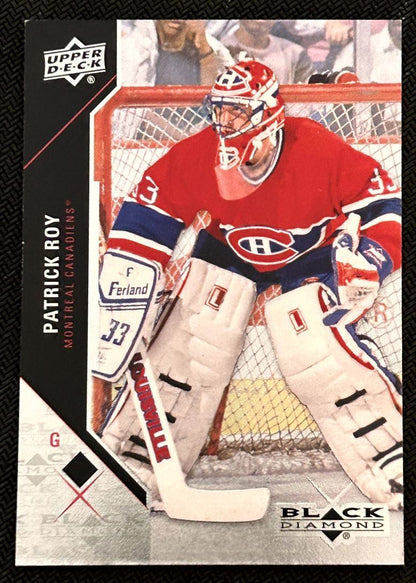 2011-12 Upper Deck Black Diamond Patrick Roy Montreal Canadiens #40