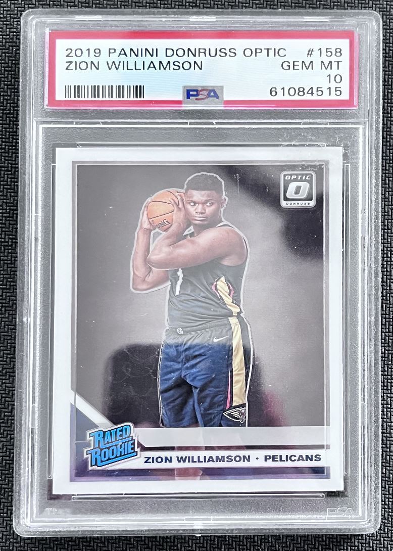 2019-20 Clearly Donruss Zion Williamson New Orleans Pelicans #158