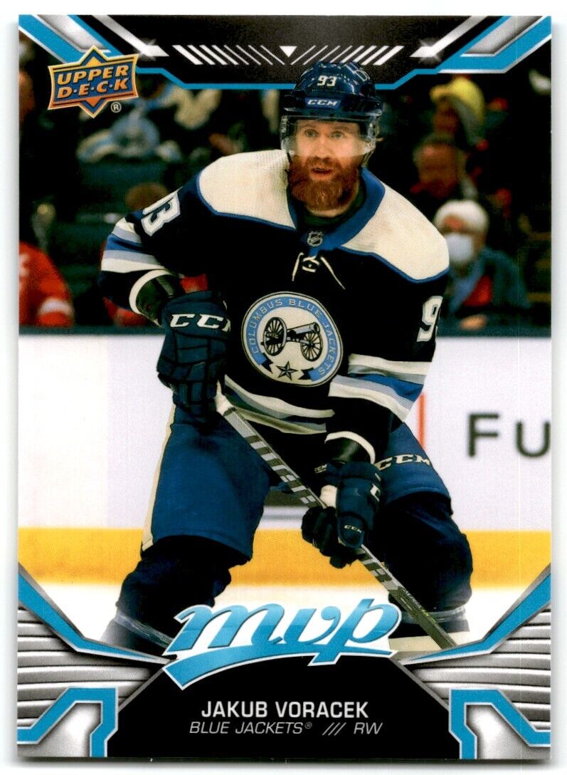 2022-23 Upper Deck MVP Jakub Voracek Columbus Blue Jackets #82