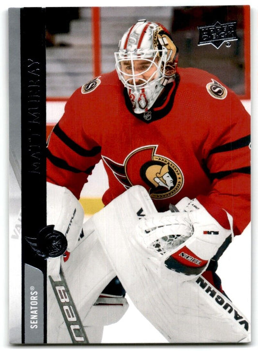 2020-21 Upper Deck Matt Murray Ottawa Senators #601