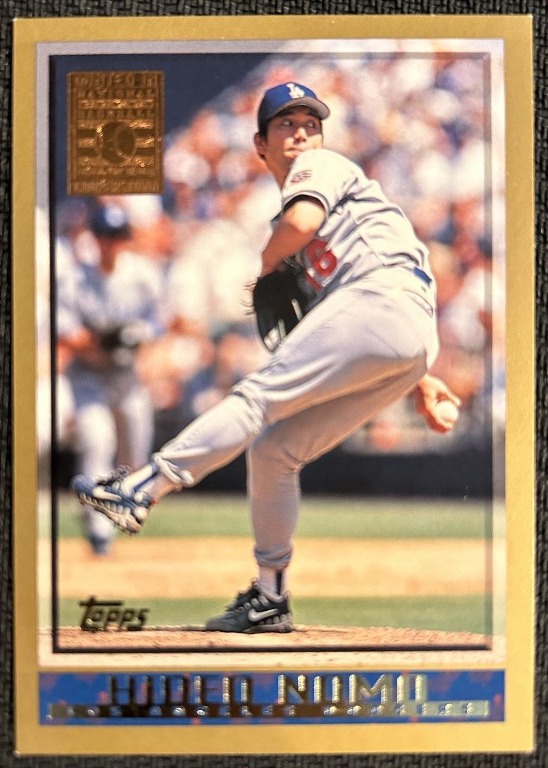 1998 Topps Hideo Nomo Los Angeles Dodgers #167