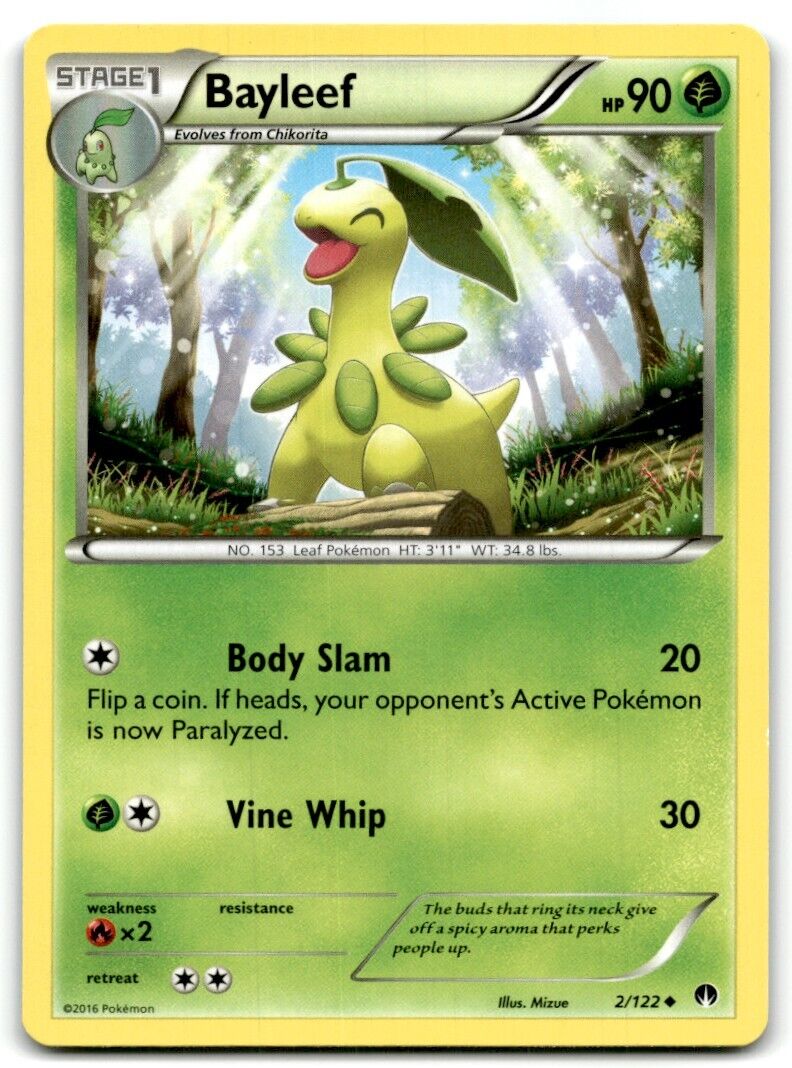 2016 XY - BREAKpoint Bayleef Stage 1/Uncommon #2