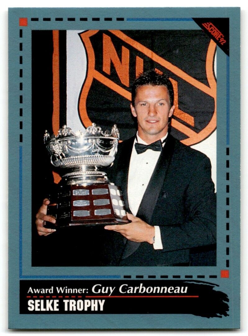 1992-93 Score Guy Carbonneau Montreal Canadiens #524