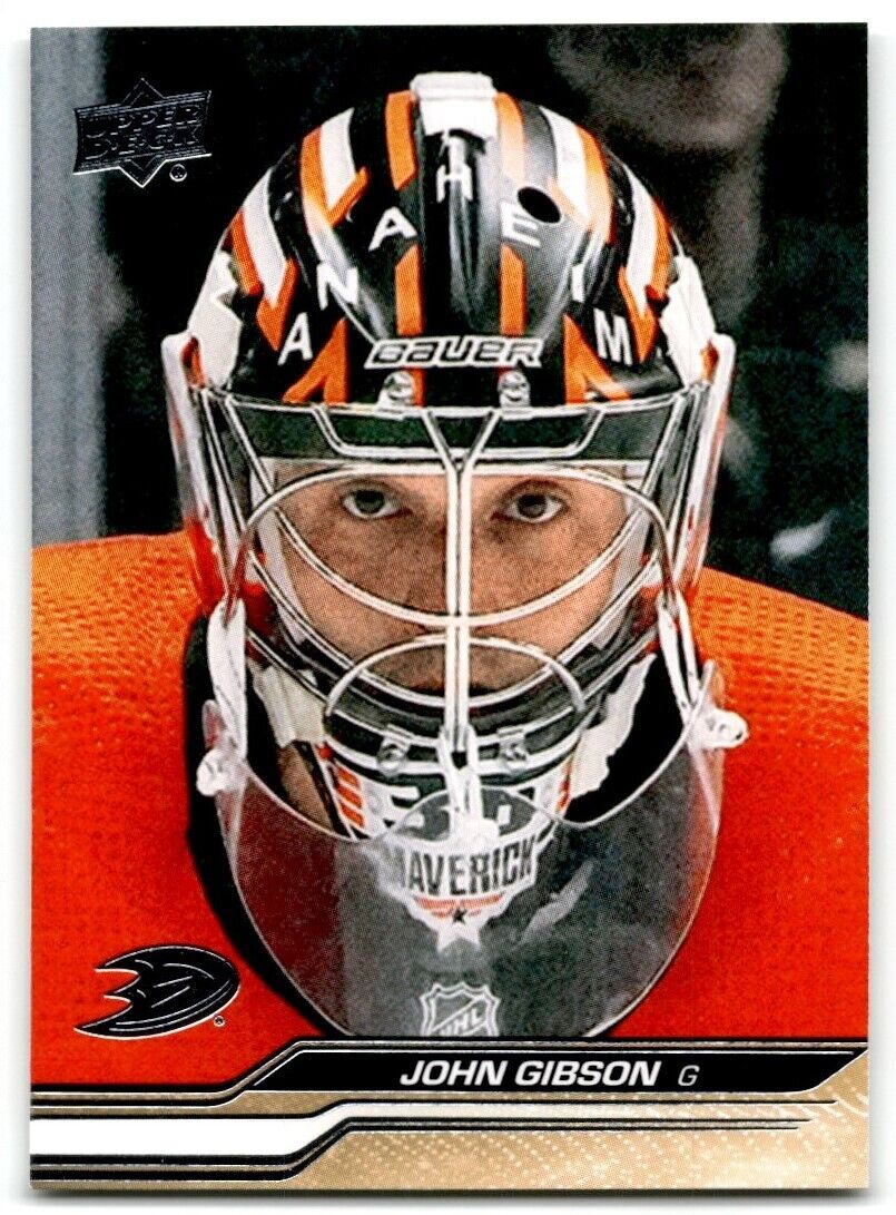 2023-24 Upper Deck John Gibson Anaheim Ducks #257