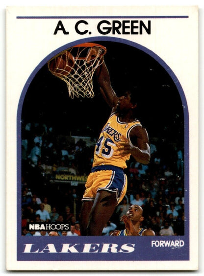 1989-90 Hoops A.C. Green Los Angeles Lakers #124