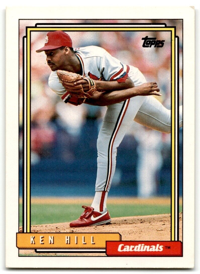 1992 Topps Ken Hill St. Louis Cardinals #664