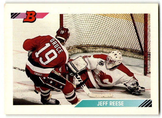 1992-93 Bowman Jeff Reese Calgary Flames #412