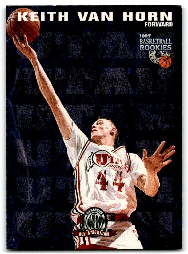 1997-98 Score Board Rookies Keith Van Horn Utah Utes #64