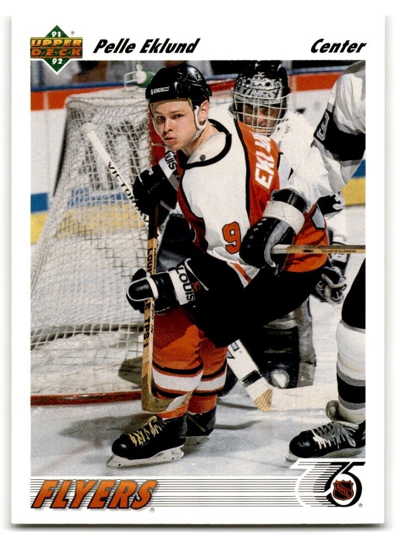 1991-92 Upper Deck Pelle Eklund Philadelphia Flyers #103