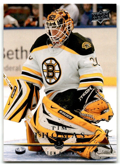 2008-09 Upper Deck Tim Thomas Boston Bruins #181