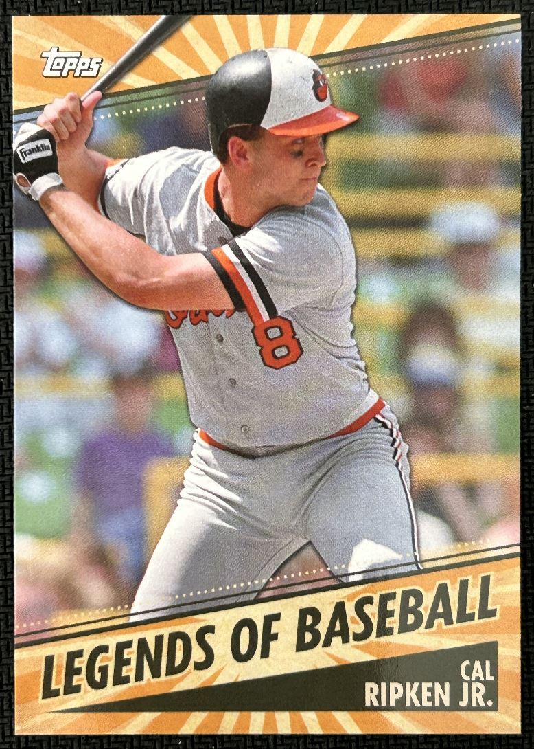 2021 Topps Legends of Baseball Cal Ripken Jr. Baltimore Orioles #LOB-8