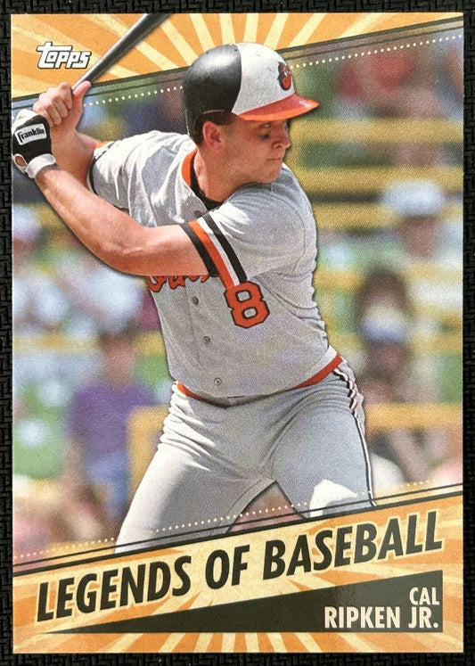 2021 Topps Legends of Baseball Cal Ripken Jr. Baltimore Orioles #LOB-8