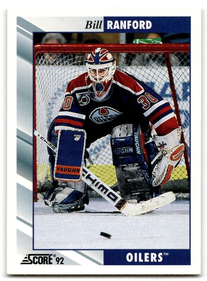 1992-93 Score Bill Ranford Edmonton Oilers #236