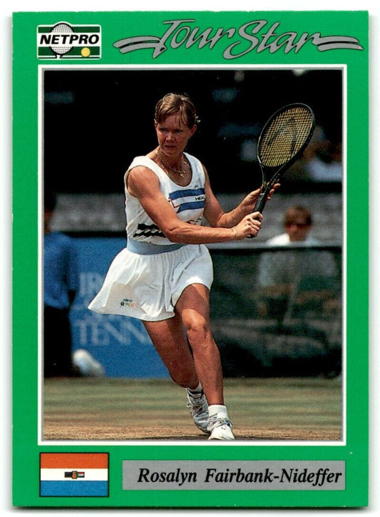 1991 Netpro Tour Star Rosalyn Fairbank-Nideffer Rookie #1