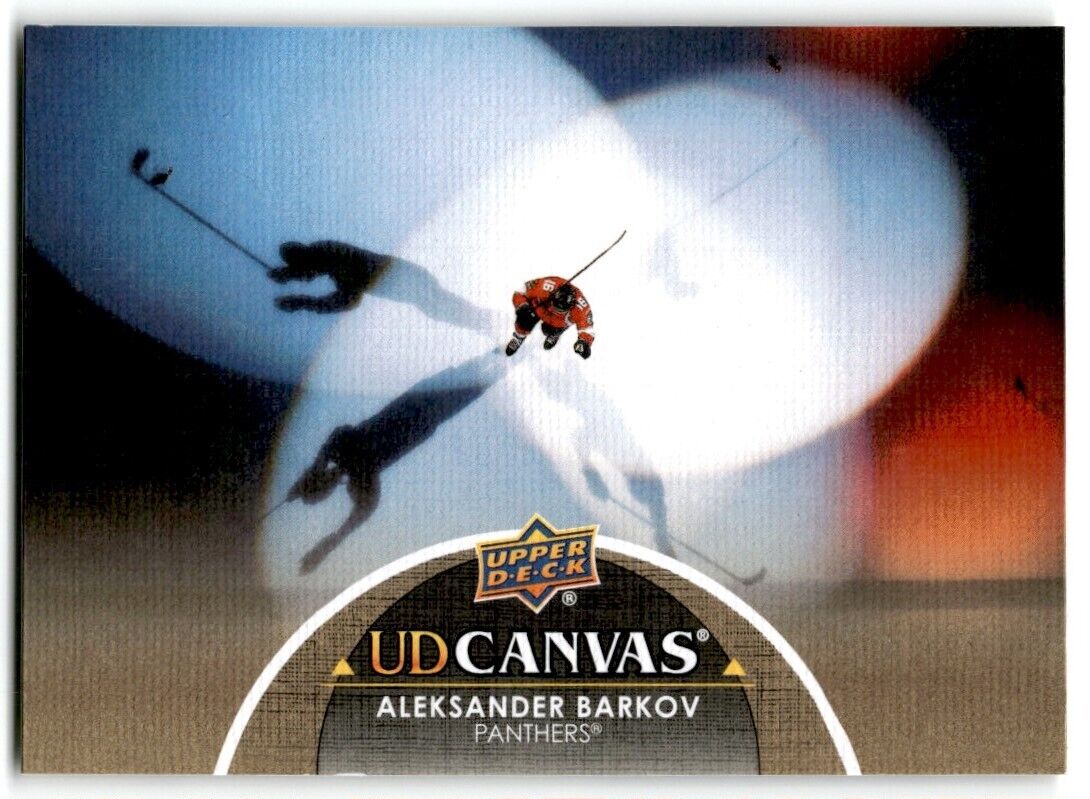 2021-22 Upper Deck UD Canvas Aleksander Barkov Florida Panthers #C35