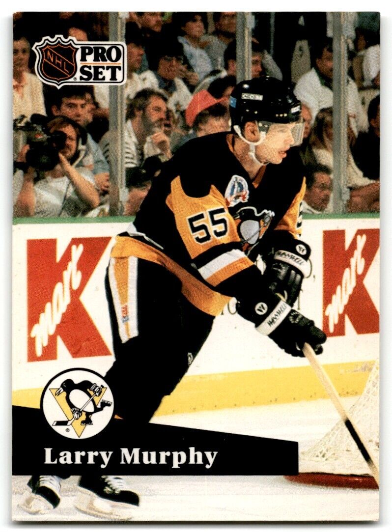 1991-92 Pro Set Larry Murphy Pittsburgh Penguins #193