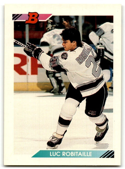 1992-93 Bowman Luc Robitaille Los Angeles Kings #70