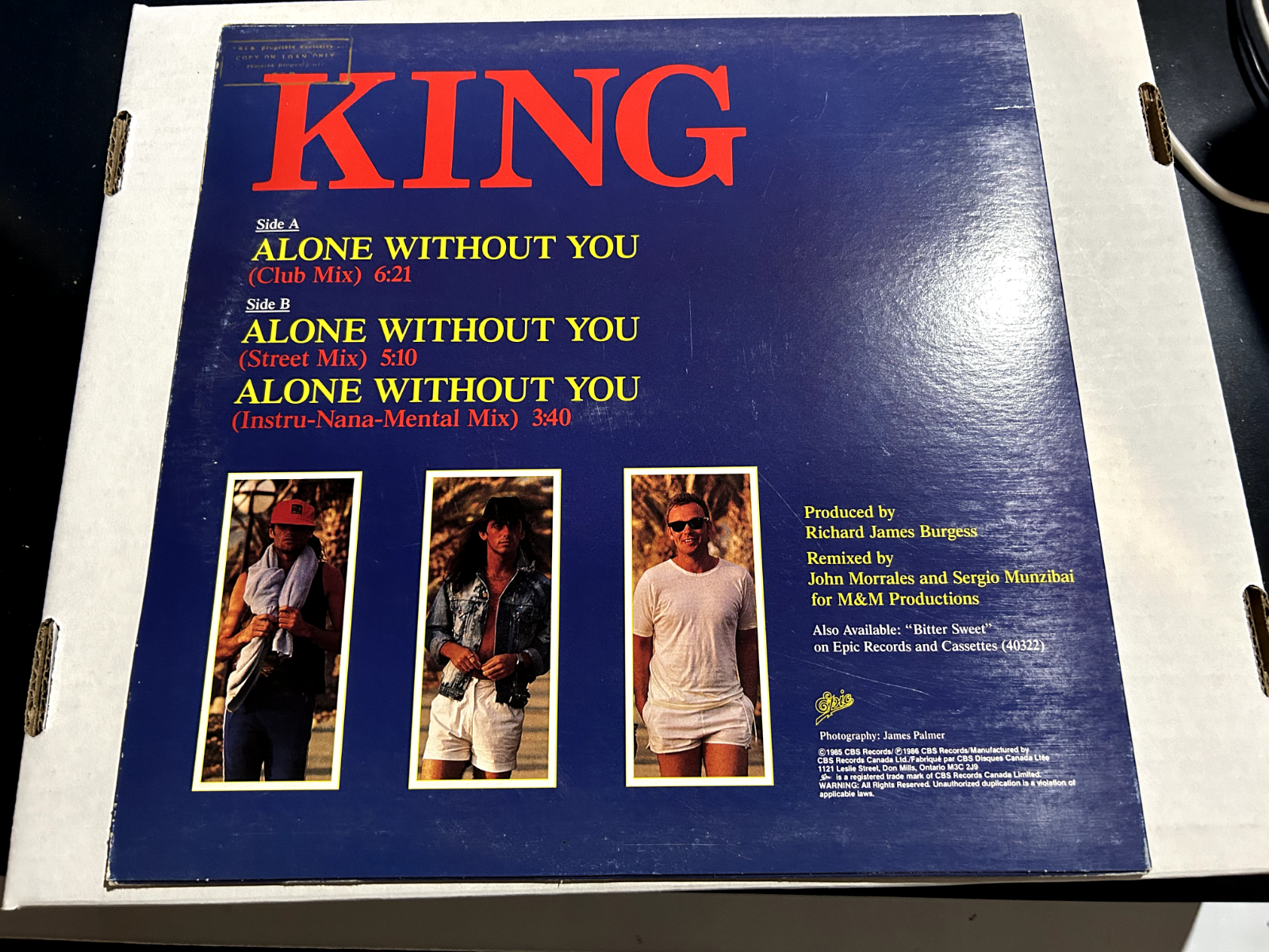 King – Alone Without You