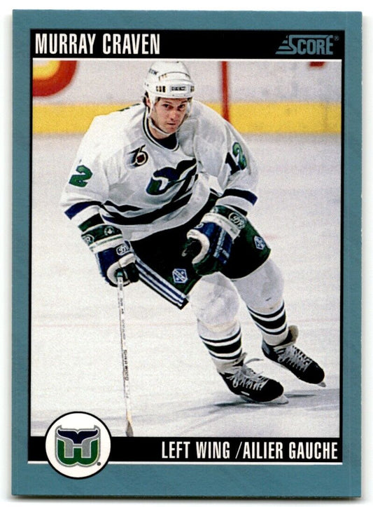 1992-93 Score Murray Craven Hartford Whalers #18