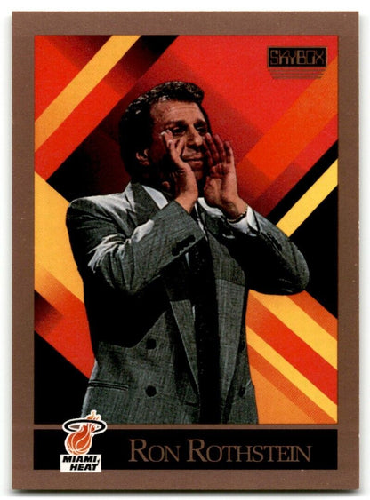 1990-91 SkyBox Ron Rothstein Miami Heat #314