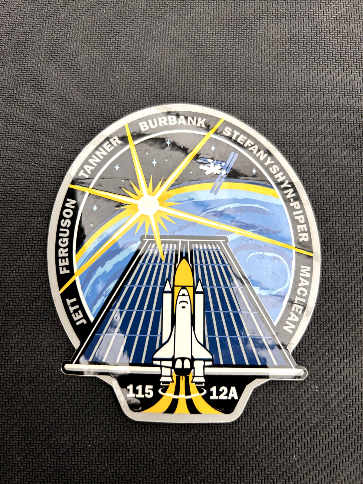 NASA 4 inches Space Shuttle STS-115 mission decal vinyl - sticker