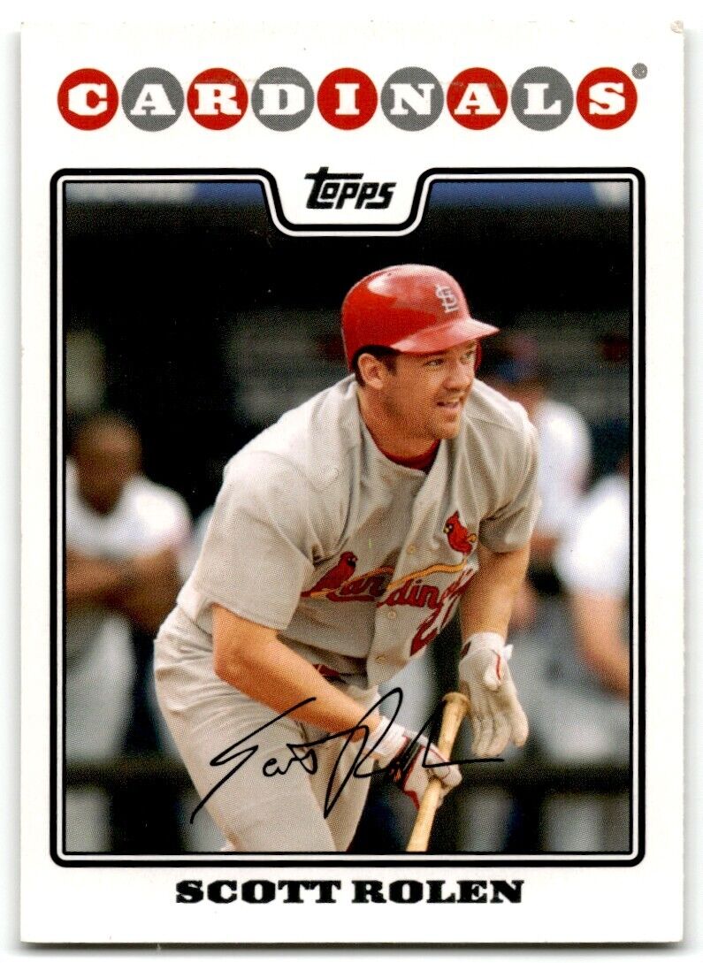 2008 Topps Scott Rolen St. Louis Cardinals #170