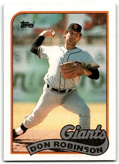 1989 Topps Don Robinson San Francisco Giants #473