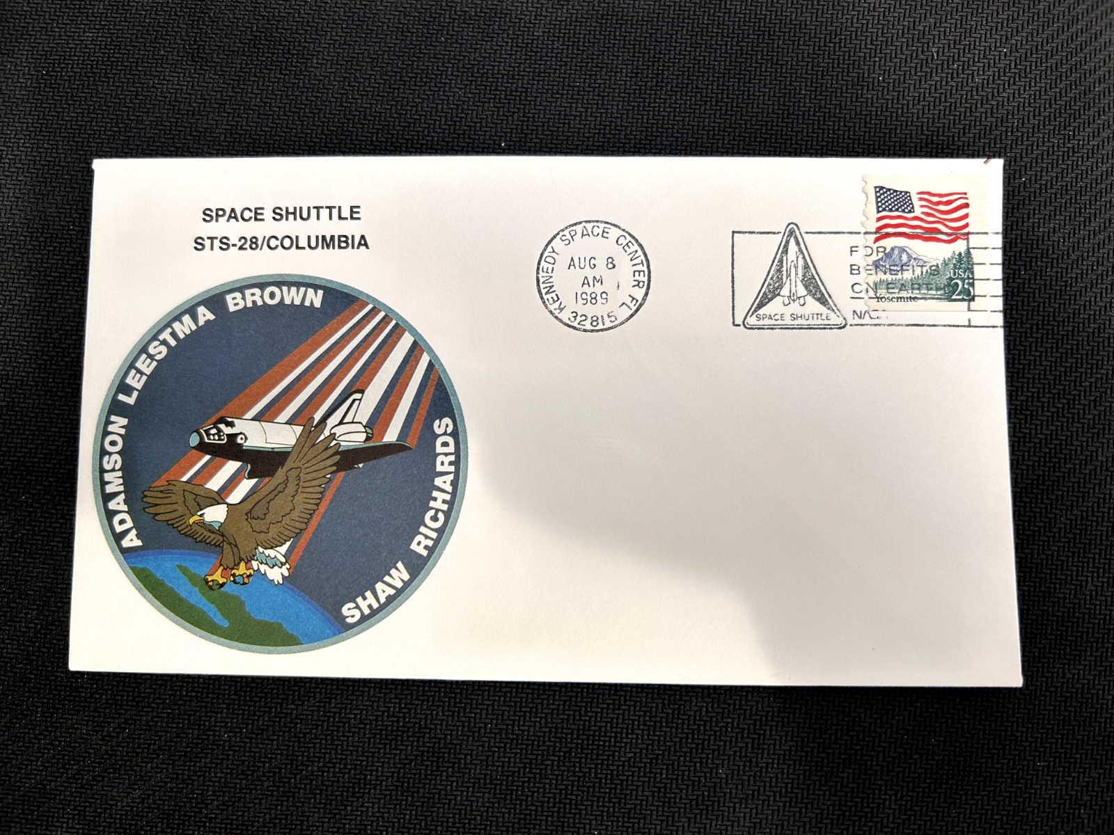 NASA Space Shuttle Columbia STS-28 cover