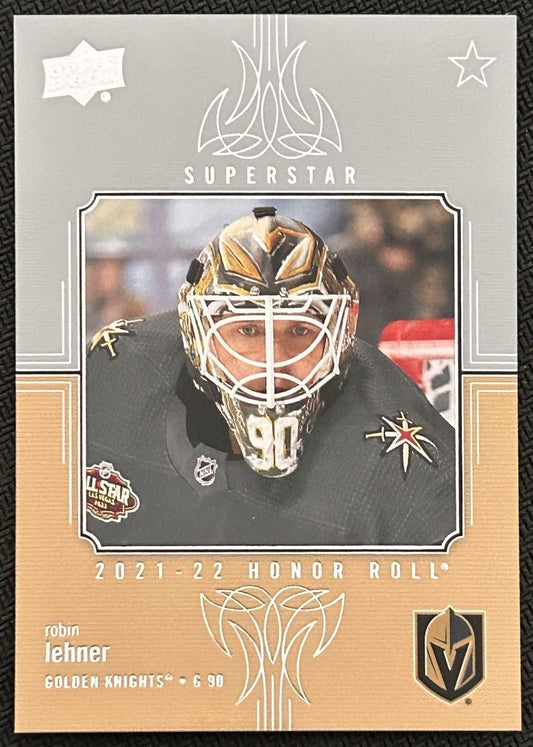 2021-22 Upper Deck Honor Roll Robin Lehner Vegas Golden Knights #HR-94