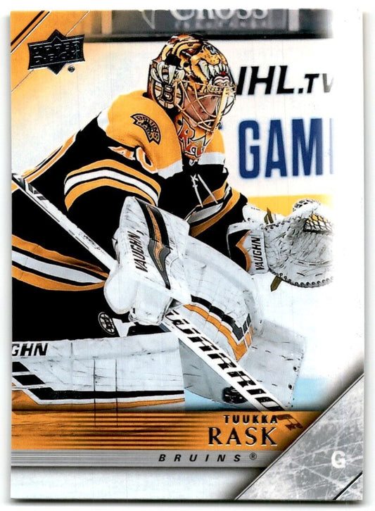 2020-21 Upper Deck Extended Series Tuukka Rask Boston Bruins #T-6