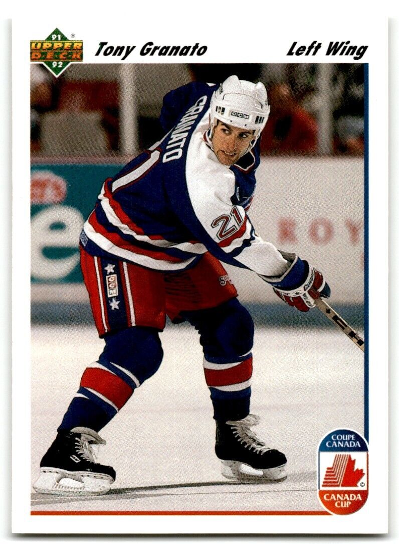 1991-92 Upper Deck Tony Granato USA #508