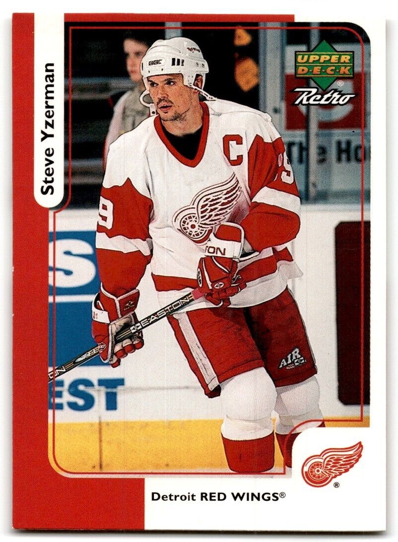 1999-00 Upper Dexk Retro McDonald's Steve Yzerman Detroit Red Wings #MCD-4