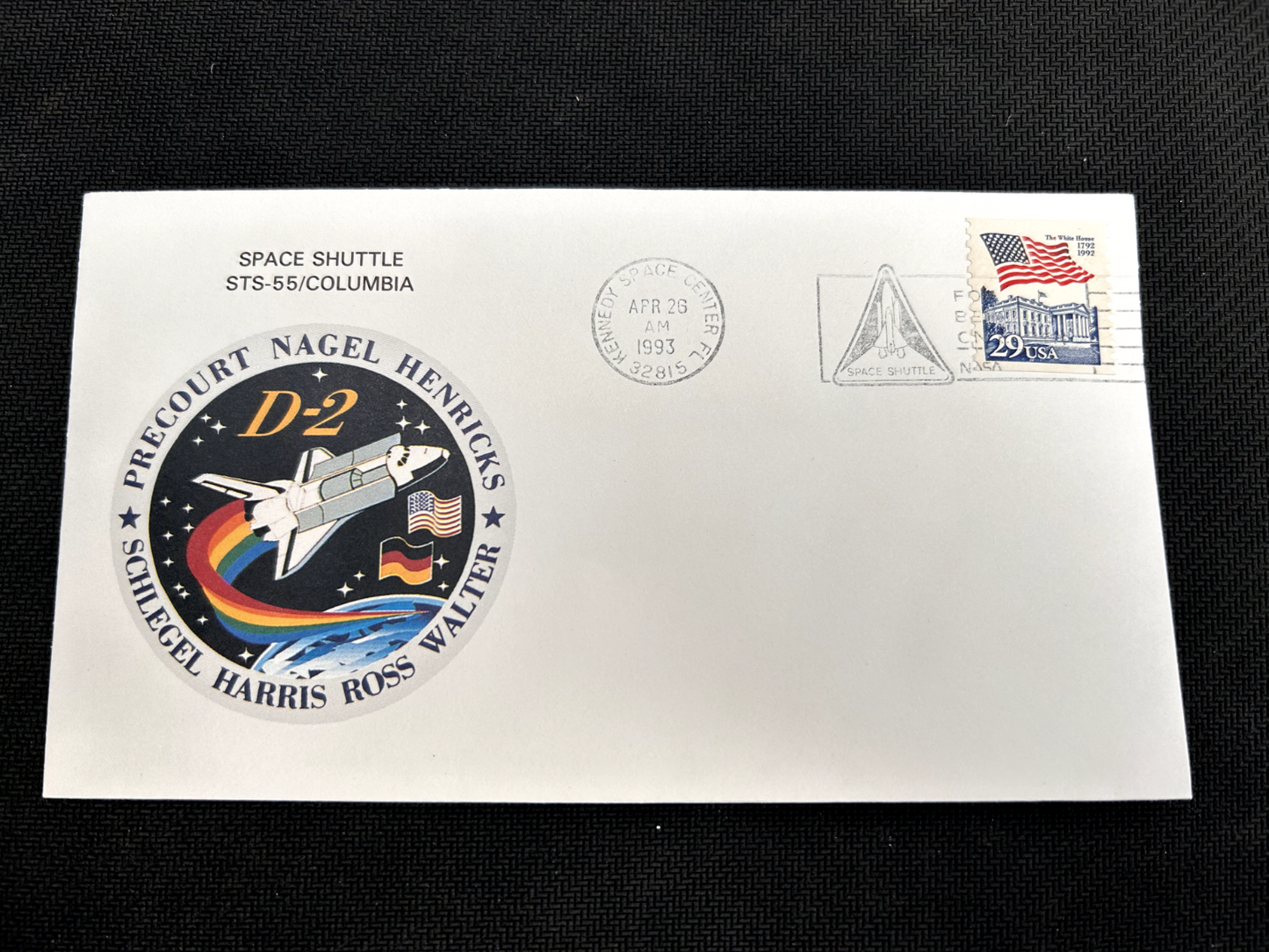 NASA Space Shuttle STS-55 cover