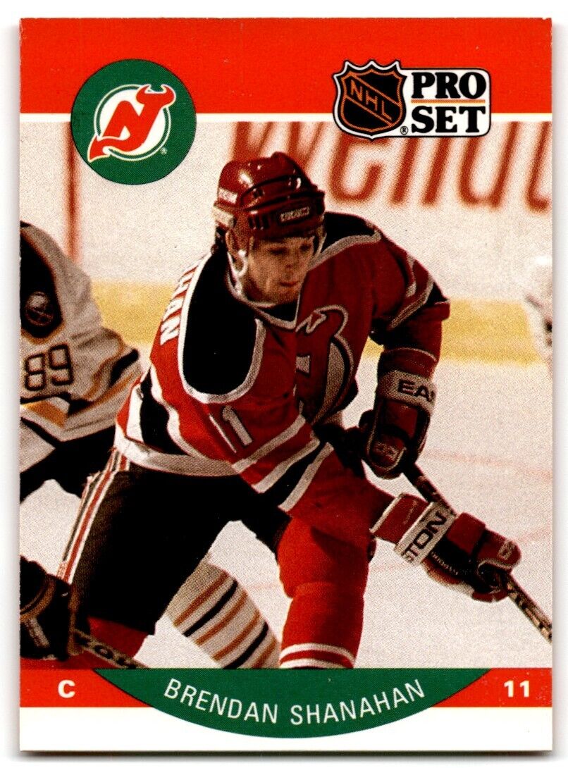 1990-91 Pro Set Brendan Shanahan New Jersey Devils #174