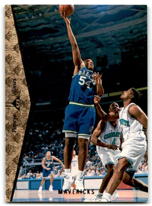 1994-95 SP Die Cuts Popeye Jones Dallas Mavericks #D58