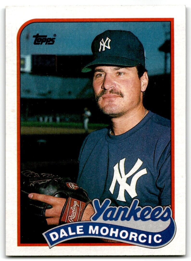 1989 Topps Dale Mohorcic New York Yankees #26