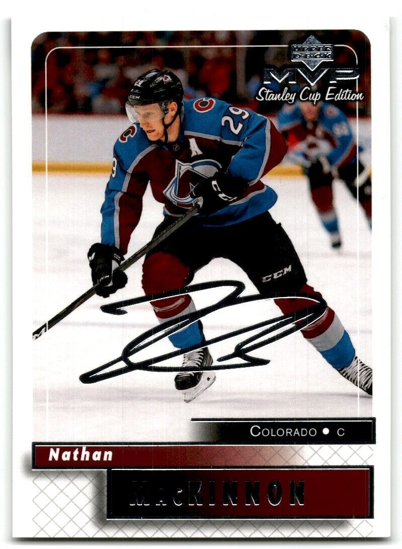 2019-20 Upper Deck MVP Stanley Cup Edition Nathan MacKinnon Colorado Avalanche