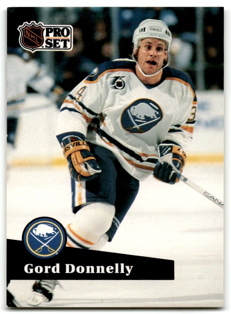 1991-92 Pro Set Gord Donnelly Buffalo Sabres #357